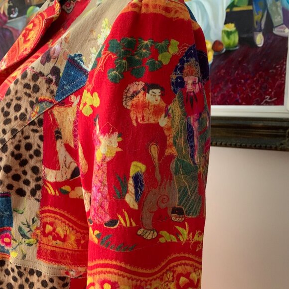 Simon Chang Women’s Button Closure Jacket Blazer - Picture 4 of 10